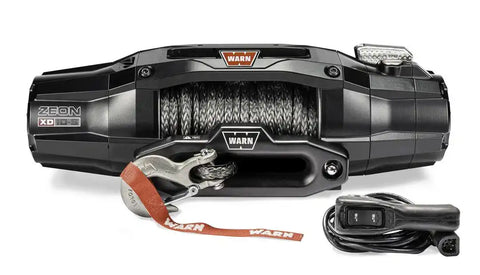 WARN Zeon 110010 XD 10-S 12V Winch – 10,000 lbs, 100 Ft Rope