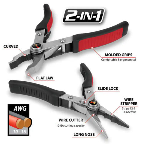 2-IN-1 DUAL JAW QUICK PLIERS