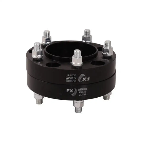 TRAILFX W559003B HUB CENT WHL SPCR BLK 5X150