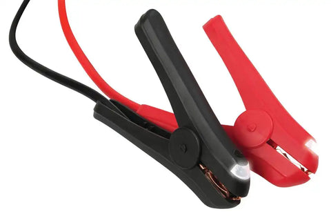 10FT 4GA LIGHTED JUMPER CABLES