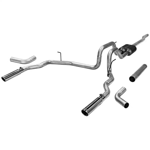 Flowmaster 17417 Exhaust System Kit American Thunder  Cat Back System Aluminized S
