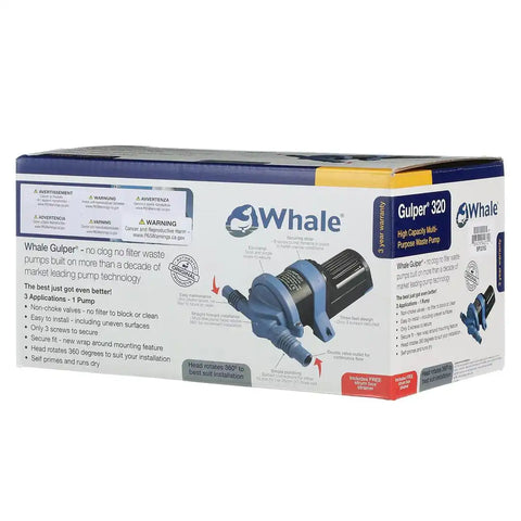 WHALE BP2052 GULPER 320 12V RETAIL