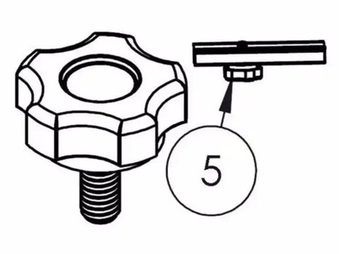 BAK IND PARTS-356A0014 BAKFLIP LOCK KNOBS 2)