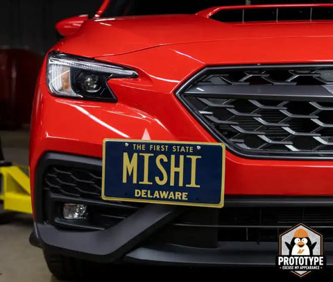 MISHIMOTO MMLP-WRX-22 2022+ SUBARU WRX LICENSE PLATE RELO