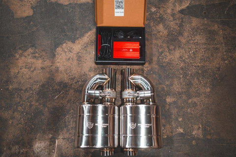 VALVETRONIC UVM.63MM.X2 VALVED MUFFLER KIT 2.5IN DUAL