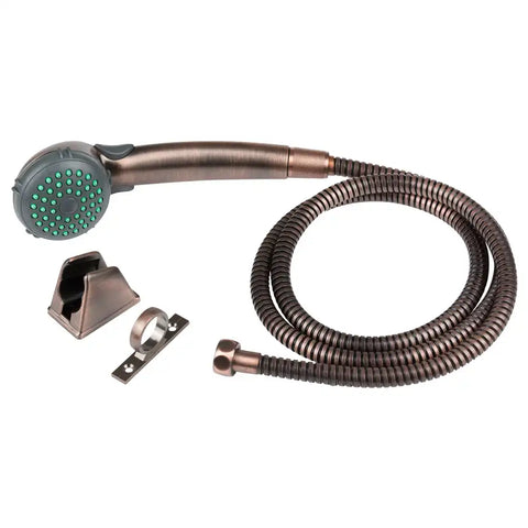 DURA FAUCET DF-SA400K-ORB SNGL SHWR WND&HOSE BRONZE