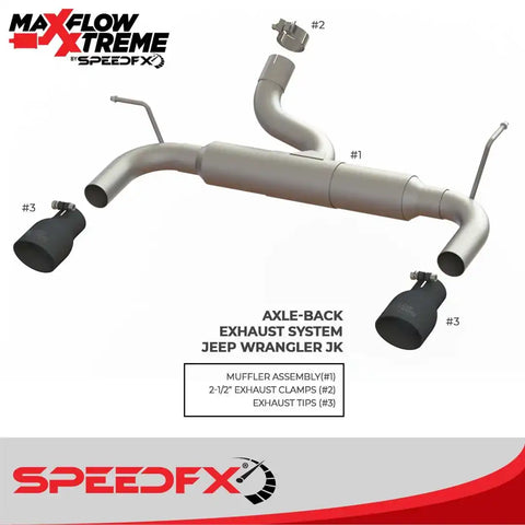 SpeedFx 50600 - Exhaust System Kit