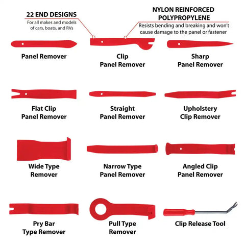 12PC TRIM REMOVAL KIT IN JAR