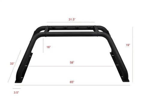 Armordillo 8707807 Truck Bed Bar CR-B Series Modular Style Mounts Up To 4 Lights