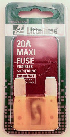 LITTELFUSE MAX20BP MAXIFUSE 5 CDS/PACK 20A