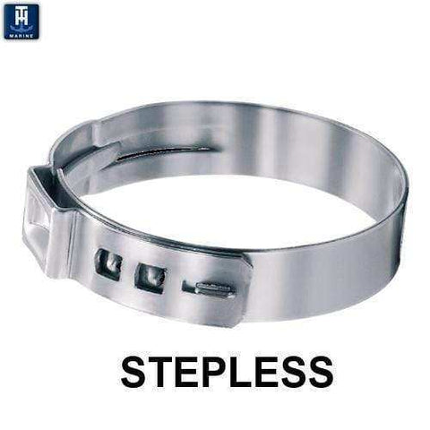 T-H MARINE 16700020X-DP 18.5 STEPLESS EAR HOSE CLAMP 10PK