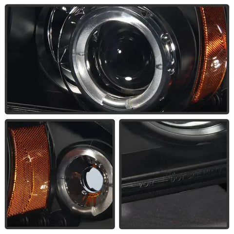 Spyder Automotive 5009784 Headlight Assembly Signature Series Projector Beam With L