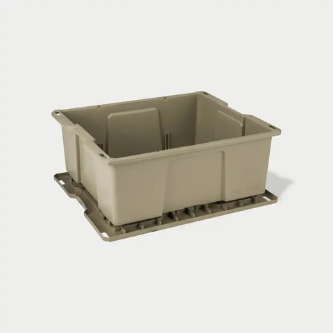 Decked A0040-DBIN-TAN Tool Box D-co Bin 32 Portable For Use In Decked System Drawe