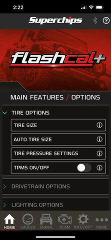 SUPERCHIPS 3581-JT FLASHCAL+ FOR 2020-2021 JEEP GLADIA