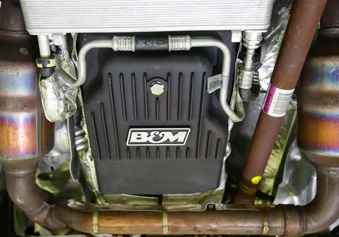 B&M 71400 Auto Trans Oil Pan Hi-Tek For Use With 10R80/ 10R60 Automatic Transmission