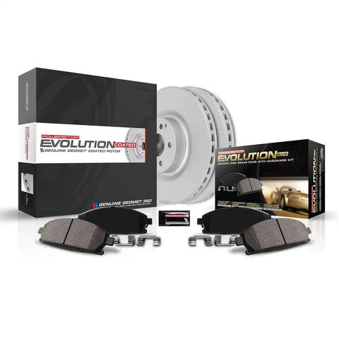 POWERSTOP CRK9057 Z17 COATED BRAKE KIT