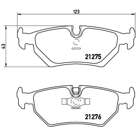 DISC BRAKE PAD SET