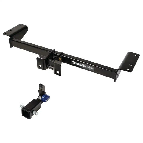 Draw-Tite 76924 Trailer Hitch Rear Hidden Hitch Class III Square Tube 2 Inch Receiver