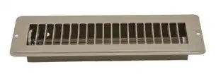 AP Products 013-641 Heating/ Cooling Register Floor Mount 2-1/4 Inch Width x 10 Inc