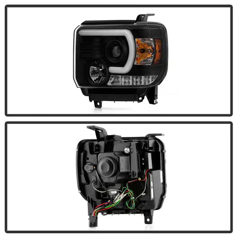 Spyder Automotive 5080851 Headlight Assembly Signature Series Projector Beam With L
