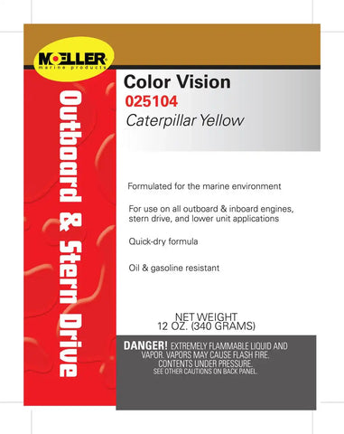 CLR/VSN CATERPILLAR YELLOW
