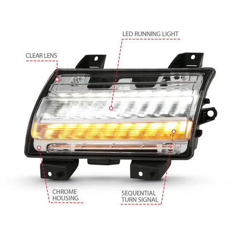 ANZO 511083 SEQUENTIAL PARK LT JEEP JL  18-19