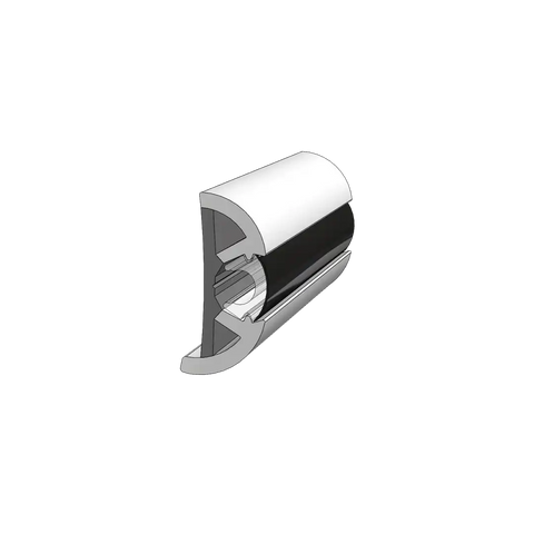 TACO METALS V11-9990WCM60-2 SUPRO-FLEX RUB RAIL KIT WHITE W/FL