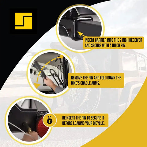 PLATFORM STYLE 2 BIKE CARRIER