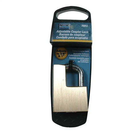 LOCK BRASS COUPLER ADJ