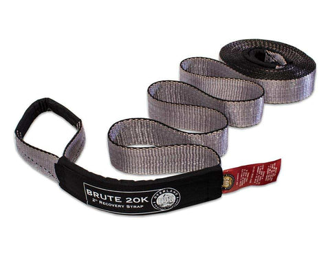 OVS 19059916 TOW STRAP 20 000 LB. 2' X 30' GRAY