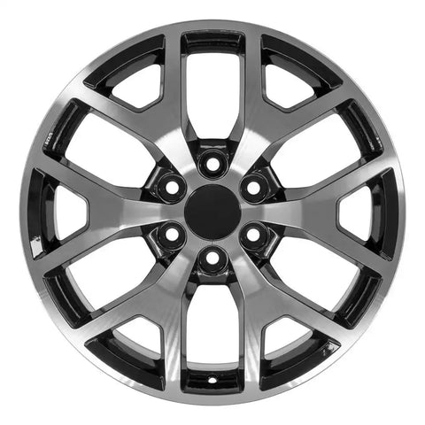 OE WHEELS CV92-20090-6550-27MB 20' REPLICA WHEEL CV92 FITS GMC SIE