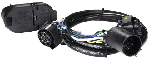 Hopkins MFG 41167 Trailer Wiring Connector Multi Tow 7 Blade & 4-Way Flat For 5th Wheel