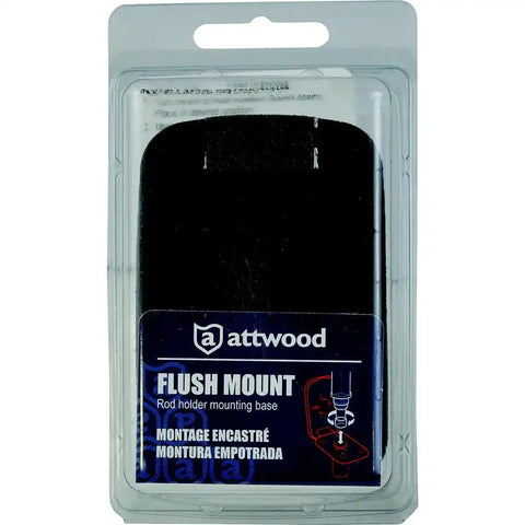 ATTWOOD MARI 5022-7 FLUSH MOUNT W/COVER BLK