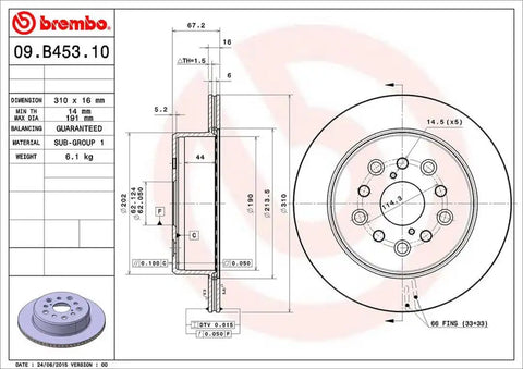 DISC BRAKE ROTOR