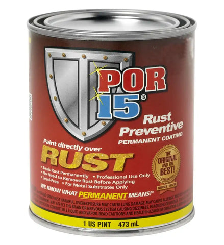 POR-15 RUST PREV SEMI-GLOSS BLK  PT