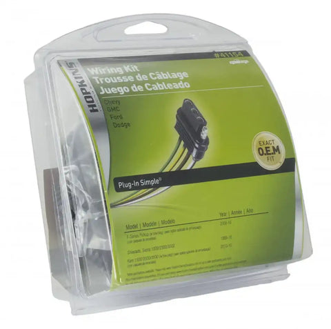 HOPKINS 41154 OE GM CONNECTOR TO 4 FLAT
