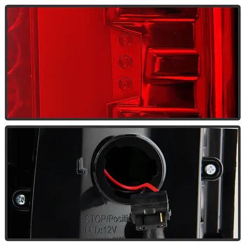 SPYDER 9050732 LIGHT BAR C SHAPE RED