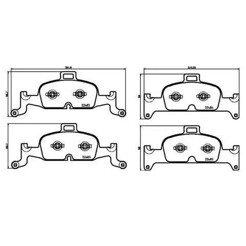 DISC BRAKE PAD SET