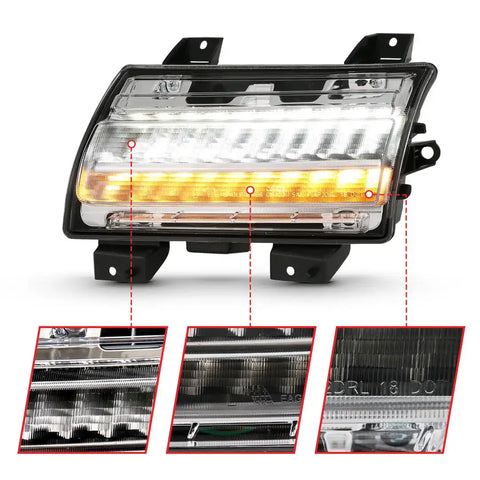 ANZO 511083 SEQUENTIAL PARK LT JEEP JL  18-19