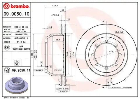 DISC BRAKE ROTOR