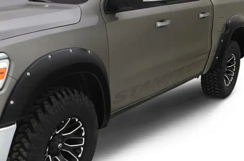 Stampede 8404-2 - Ruff Riderz Fender Flare Black Smooth Finish Set of 4