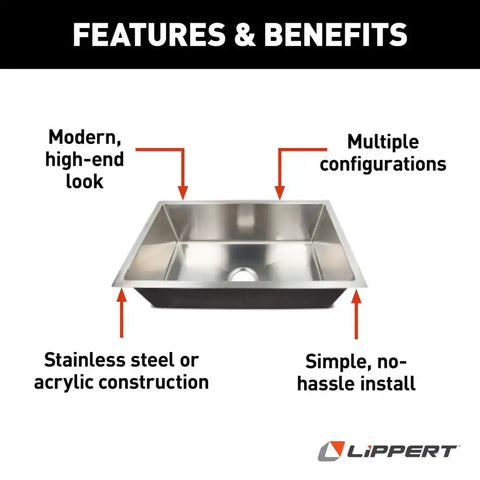 27X16X7 SINGLE BOWL SINK