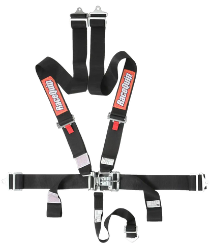 L & L 5PT HARNESS SET BLA