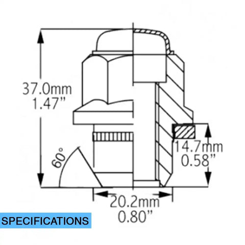 OE LUG-FCTRY LG-M12 1.25 (13/16) 10