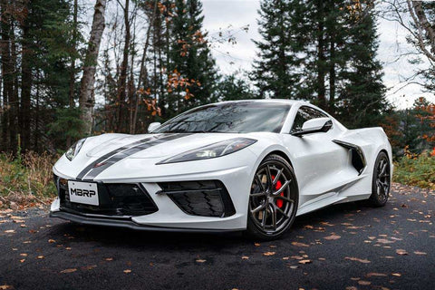 MBRP S70423CF T304 STAINLESS STEEL 3' CAT-BACK 2020-2024 Chevy Corvette C8