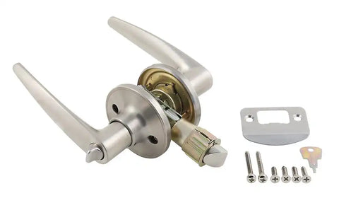 LEVER  PRIVACY LOCK-STAINLESS STEEL