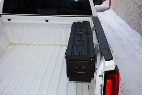 HUMPSTOR BED STORAGE/GUN CASE BLACK