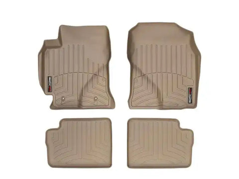 WEATHERTECH 45109-1-2 TAN FRONT AND REAR FLOORLINERS CORO