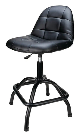 HIGH BACK PNEUMATIC SHOP STOOL