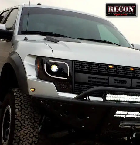 RECON ACCESS 264273BKC PROJECTOR HEADLIGHTS - FORD F150 &